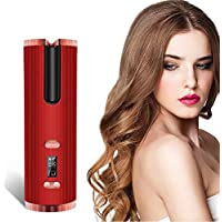 Zagon Rizador de pelo eléctrico inalámbrico - automático - batería recargable con USB - pantalla LCD - temperatura…